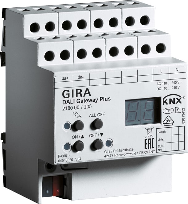 GIRA - GIR218000 GATEWAY DALI PLUS