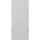 GIRA GGI2182015 Wippenset 2f (1+1) System 55 Grau m(lack