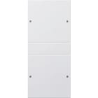 GIRA - GIR218203 SET INTERR. BILICO 2X SYSTEM 55 BNC PURO