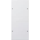 GIRA - GIR218203 Wippenset 2f (1+1) System 55 Reinweiss(l