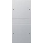 GIRA GGI218226 Wippenset 2f (1+1) System 55 F Alu(lack.
