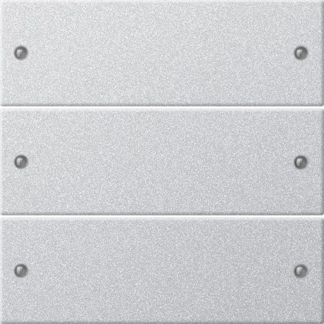 GIRA GIR218326 Wippenset 3f System 55 F Alu(lack.)
