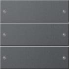 GIRA - GIR218328 Wippenset 3f System 55 Anthrazit(lack.)