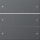 GIRA GGI218328 Wippenset 3f System 55 Anthrazit(lack.)