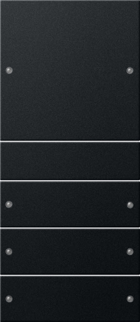 GIRA - GIR2184005 SET INTERR. BILICO 4X SYSTEM 55 NERO O(V