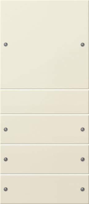 GIRA - GIR218401 Wippenset 4f (1+3) System 55 Cremeweiss(