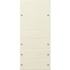 GIRA GGI218401 Wippenset 4f (1+3) System 55 Cremeweiss(