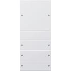 GIRA - GIR218403 SET INTERR. BILICO 4X SYSTEM 55 BNC PURO