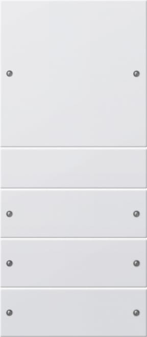 GIRA GIR218403 Wippenset 4f (1+3) System 55 Reinweiss(l