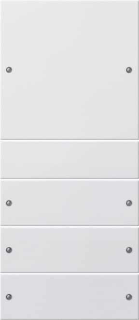 GIRA GIR218427 Wippenset 4f (1+3) System 55 Reinweiss m