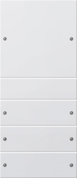 GIRA - GGI218427 Wippenset 4f (1+3) System 55 Reinweiss m