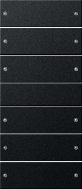 GIRA - GIR2186005 SET INTERR. BILICO 6X SYSTEM 55 NERO O(V