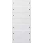 GIRA - GIR218603 SET INTERR. BILICO 6X SYSTEM 55 BNC PURO