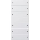GIRA GGI218627 Wippenset 6f (3+3) System 55 Reinweiss m
