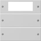 GIRA GGI2192015 SET BIL. 2-M PLUS SYSTEM 55 GRIGIO O(VER