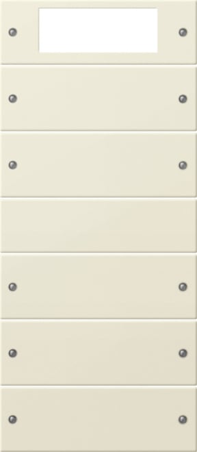 GIRA - GIR219501 Wippenset 5f Plus (2+3) System 55 Cremew