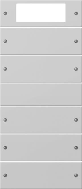 GIRA - GIR2195015 Wippenset 5f Plus (2+3) System 55 Grau m