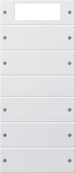 GIRA - GGI219503 Wippenset 5f Plus (2+3) System 55 Reinwe