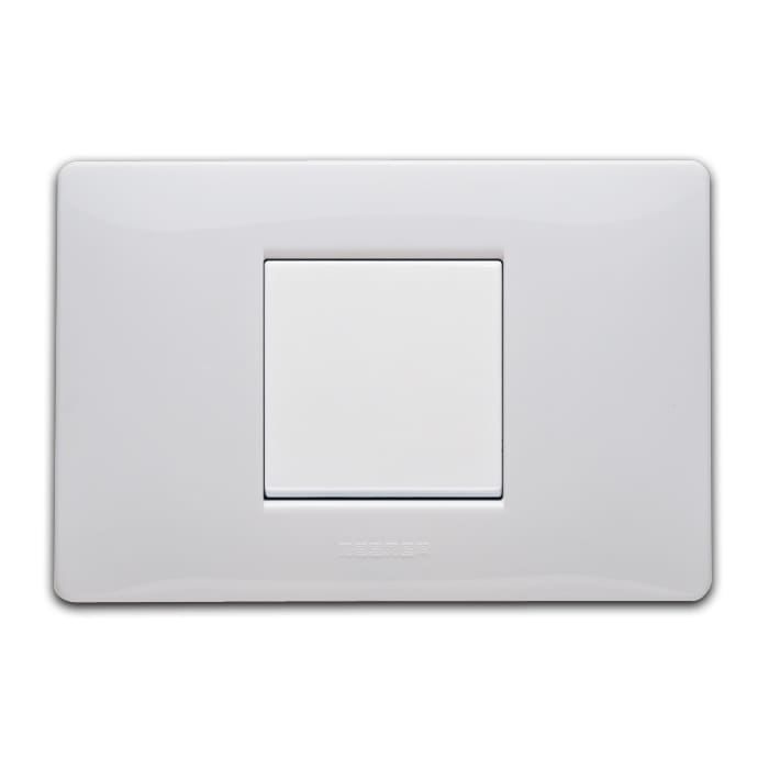 MASTER SRL MST21MX103-C MIX PLACCA 2 P. CENTRALI BIANCO ASPEN
