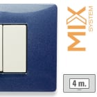 MASTER SRL - MST21MX354 MIX PLACCA 4 POSTI BLU VEGA