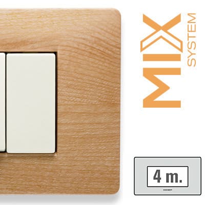 MASTER SRL - MST21MX454 MIX PLACCA 4 POSTI ESSENZA WILLIAMS