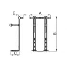 OTERACCORDI SPA - OTE49003 SOSPESO X VASI PLUS WC/BIDET COMPLETO DI