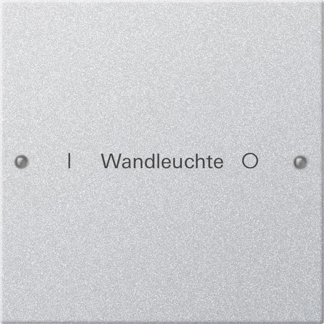 GIRA - GIR220126 Wippenset 1f beschr. System 55 F Alu(lac