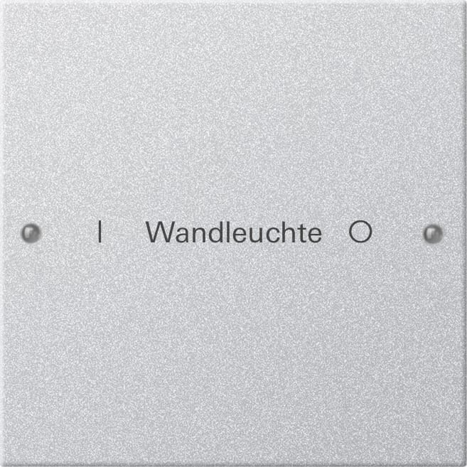 GIRA - GIR220126 Wippenset 1f beschr. System 55 F Alu(lac