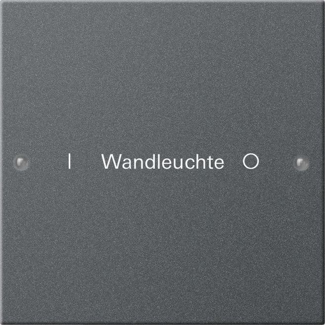 GIRA - GIR220128 Wippenset 1f beschr. System 55 Anthrazit