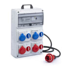 ROSI MATERIALE ELETT RCO2203 QUADRO ACS 4 PRESE INTERB. IN ORIZZ. IP6