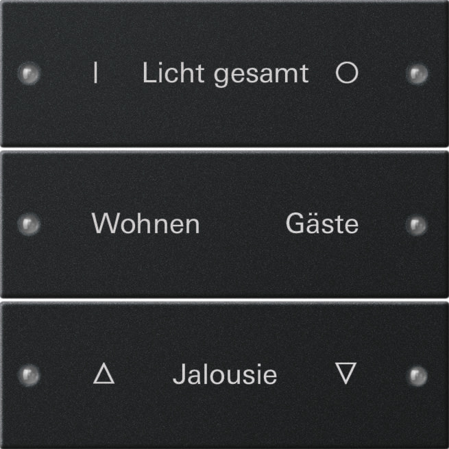 GIRA - GIR2203005 SET INTERRUTT. A BILANCIERE 3X SCRIVIB.