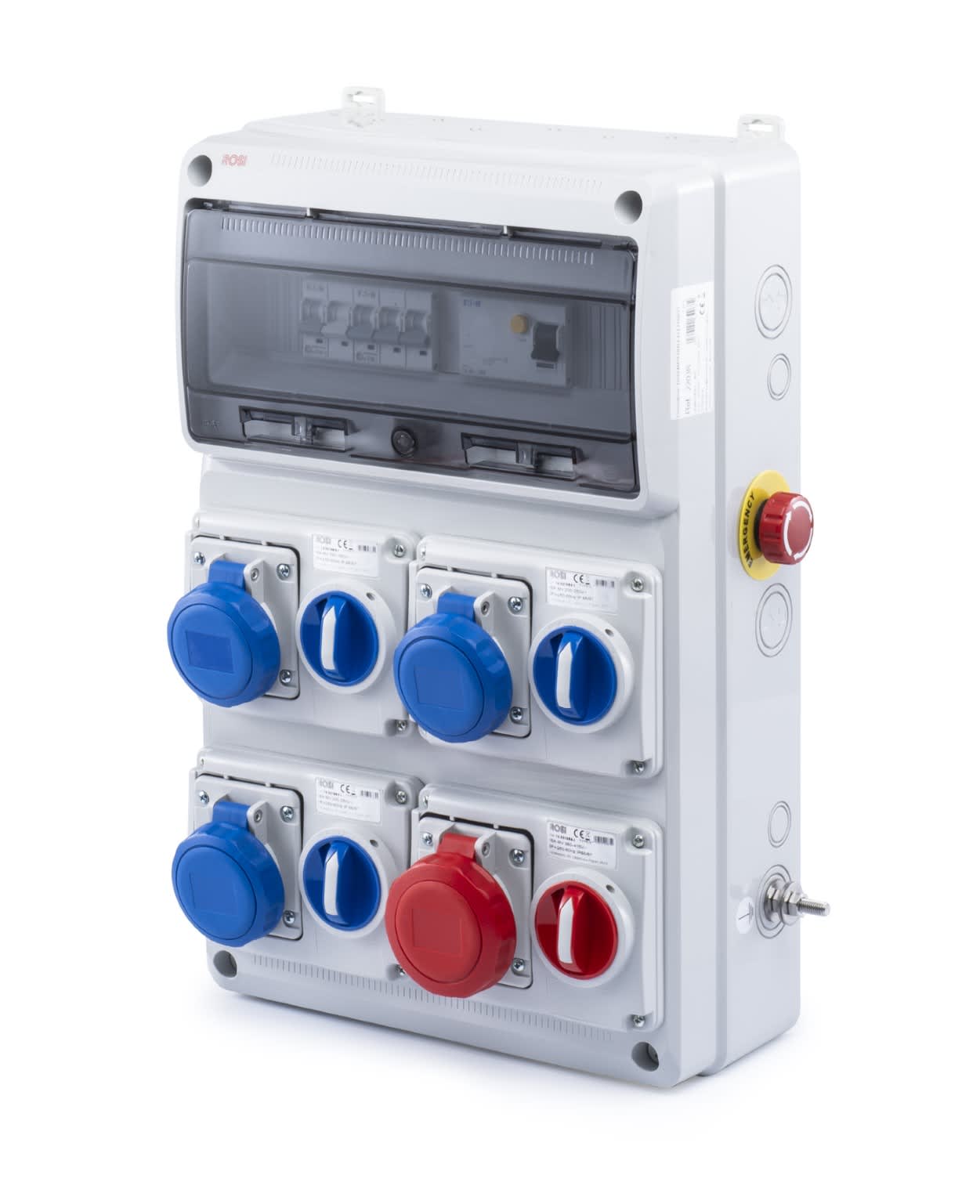 ROSI MATERIALE ELETT - RCO2203S QUADRI ACS 4 PR INT. DIFF. 40A + STAFFE