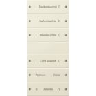 GIRA - GIR220601 SET INTERRUTT. BILANC. 6X (3+3) SCRIVIB.