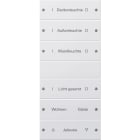 GIRA - GIR220627 Wippenset 6f (3+3) beschr. System 55 Rei