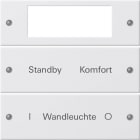 GIRA - GIR221227 Wippenset 2f Plus beschr. System 55 Rein