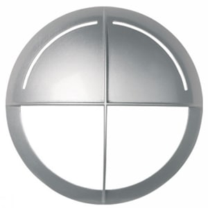 GOCCIA ILLUMINAZIONE GOC2214NE MASCHERA NERVATA JACK TONDA NERA