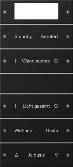 GIRA - GGI2215005 Wippenset 5f Plus (2+3) beschr. System 5
