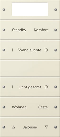 GIRA - GGI221501 Wippenset 5f Plus (2+3) beschr. System 5