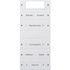 GIRA - GIR221503 Wippenset 5f Plus (2+3) beschr. System 5