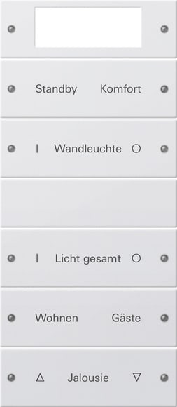 GIRA - GGI221503 Wippenset 5f Plus (2+3) beschr. System 5