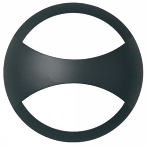 GOCCIA ILLUMINAZIONE GOC2216SI MASCHERA CENTRALE JACK TONDA SILVER