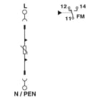 PHOENIX CONTACT PHC2801042 VAL-MS-T1/T2 335/12.5/1+0-FM SPD TIPO 1/
