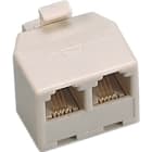 FANTON SRL - FME22350 SPINA/PRESA 2 LINEE IN 1 PLUG RJ11 AV