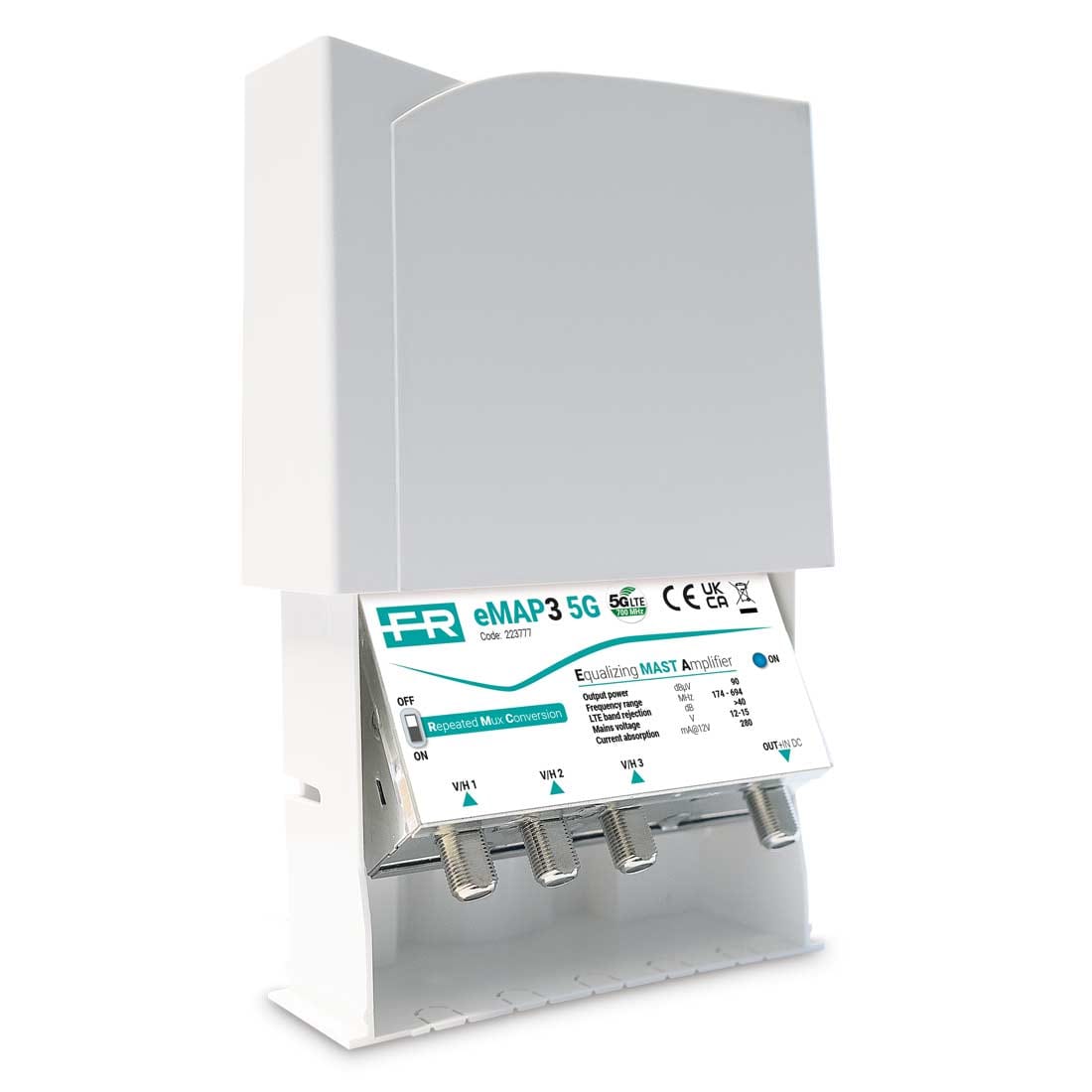 FRACARRO FRA223777 EMAP3 5G AMP 3I V/U AUTO EQUALIZ.