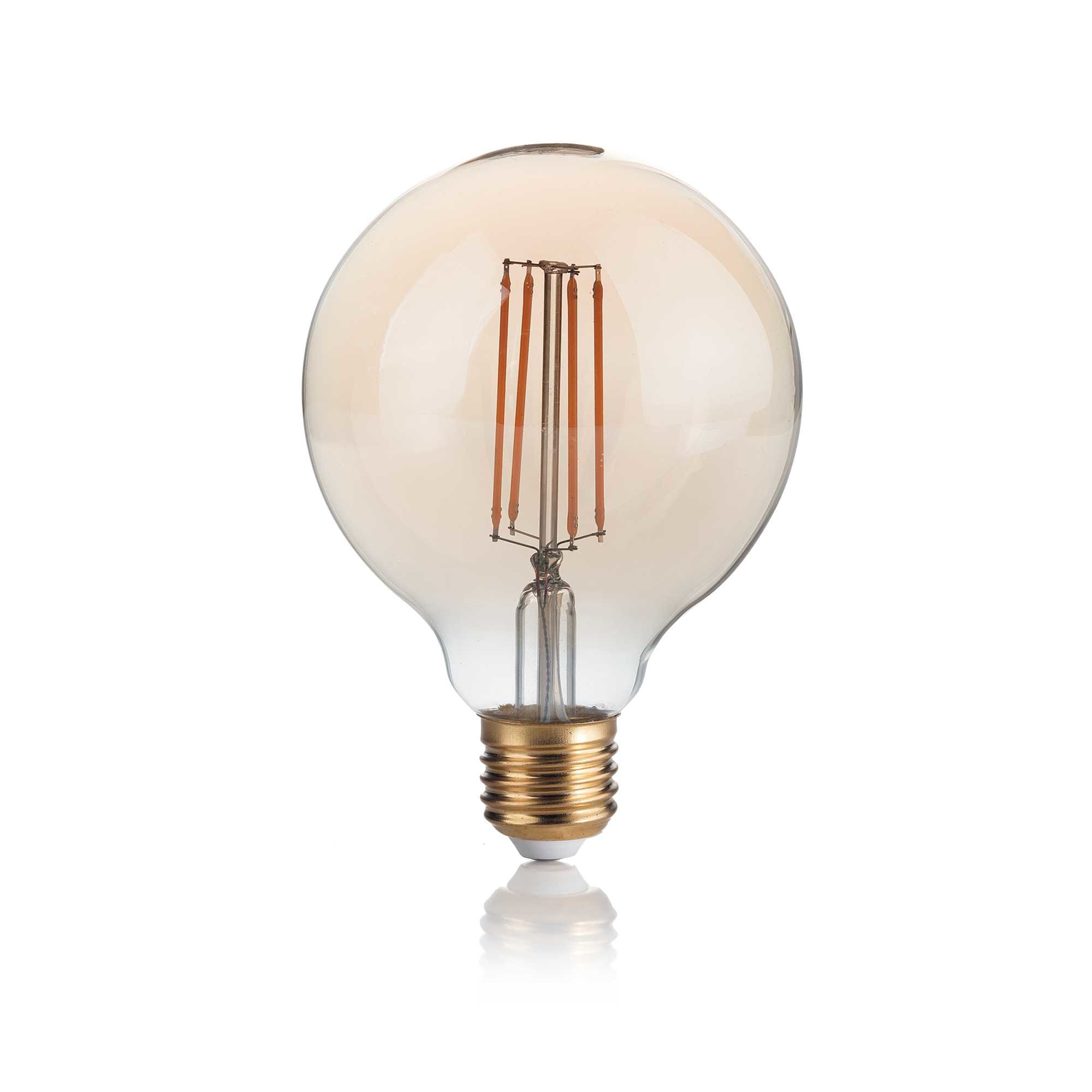 IDEAL LUX SRL IUX223933 E27 GLOBO D095 04W 2200K CRI80 AMBRA DIM