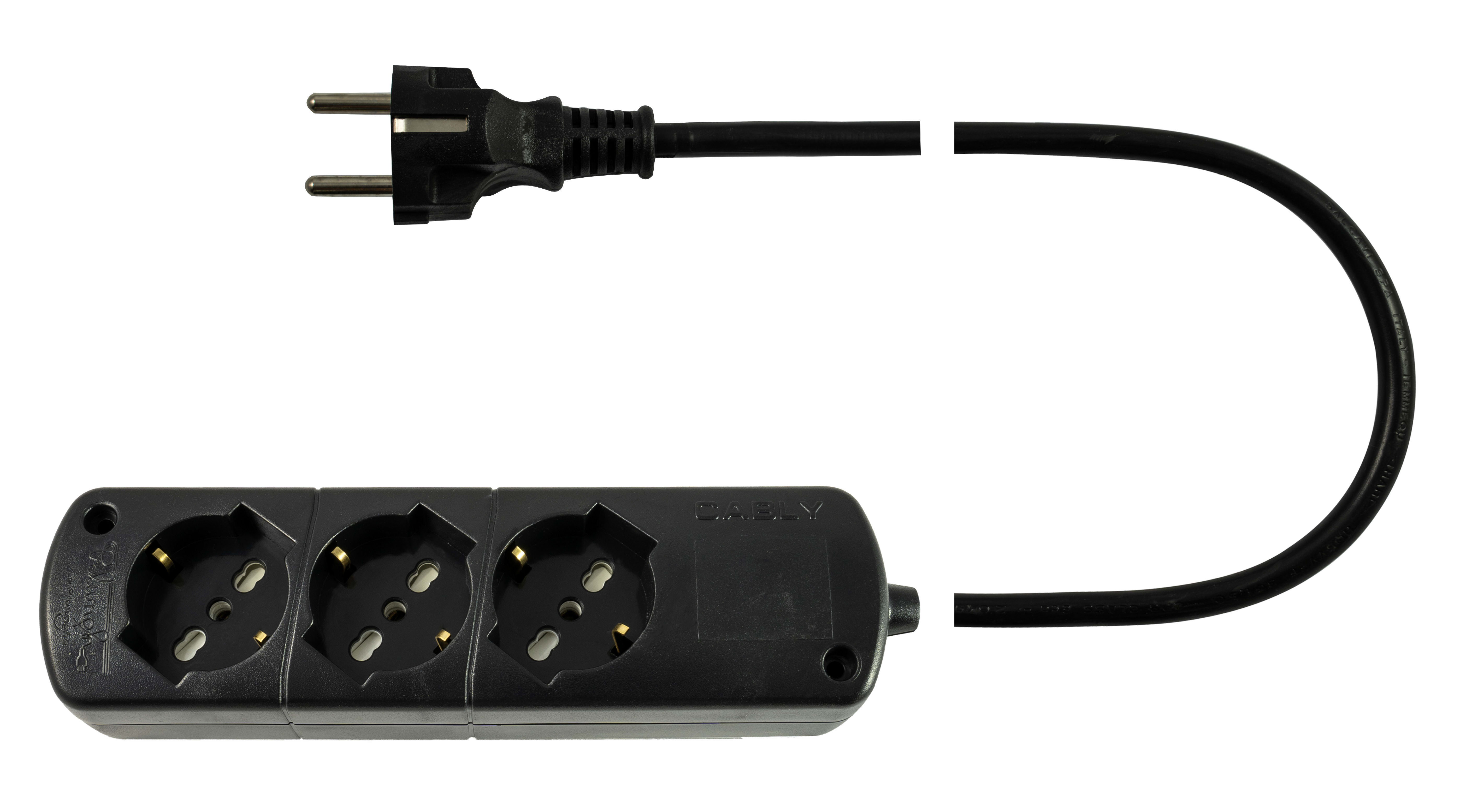LE PROLUNGHE SAS PRG223/3-N CABLY U.3U S/INT 3G1.50 SP/SU MT.3 NE
