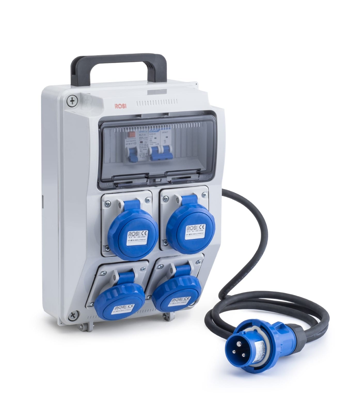 ROSI MATERIALE ELETT RCO2240E QUADRI ACS 4 PRESE 16A 3P