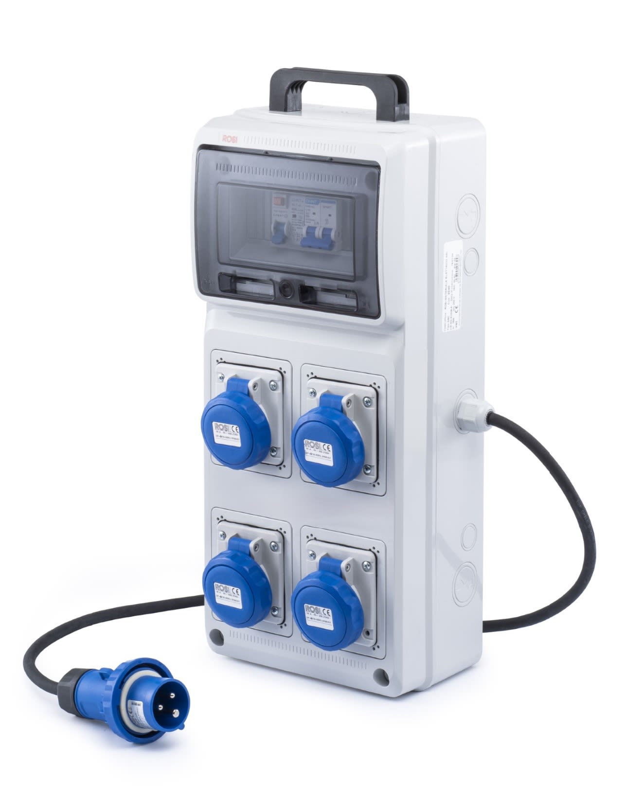 ROSI MATERIALE ELETT - RCO2241 QUADRI ACS 4 PRESE INCASSO IP67