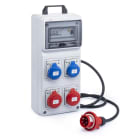 ROSI MATERIALE ELETT RCO2242 QUADRI ACS 4 PRESE INCASSO IP67