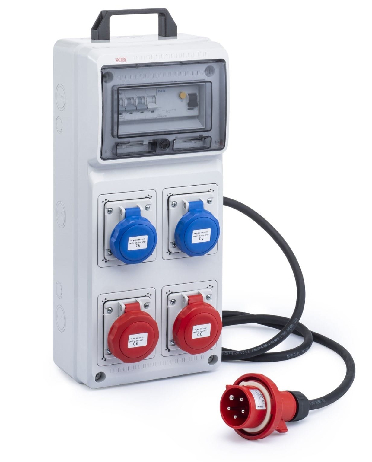 ROSI MATERIALE ELETT RCO2243 QUADRI ACS 4 PRESE INCASSO IP67